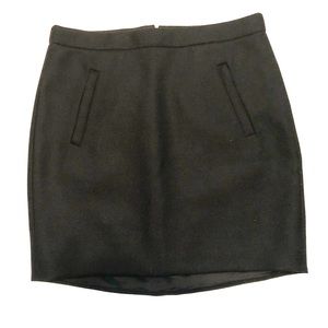 J. Crew black skirt